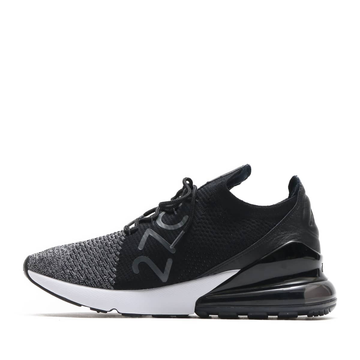 nike air max 270 flyknit black