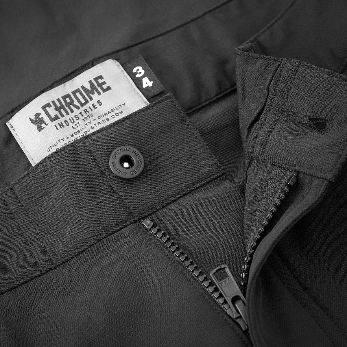 CHROME FOLSOM SHORT 2.0 BLACK 22SU-Iの画像