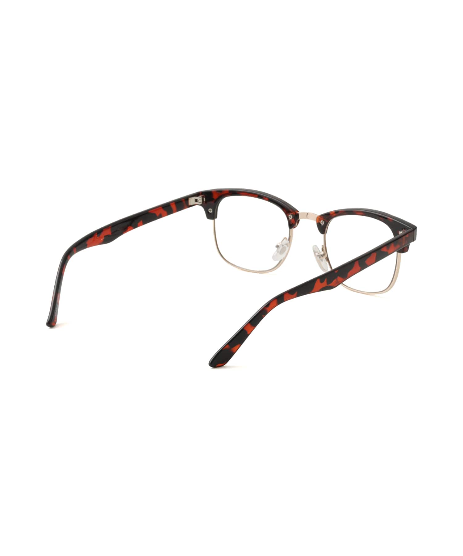 atmos pink Retro Browline Glasses BROWNの画像