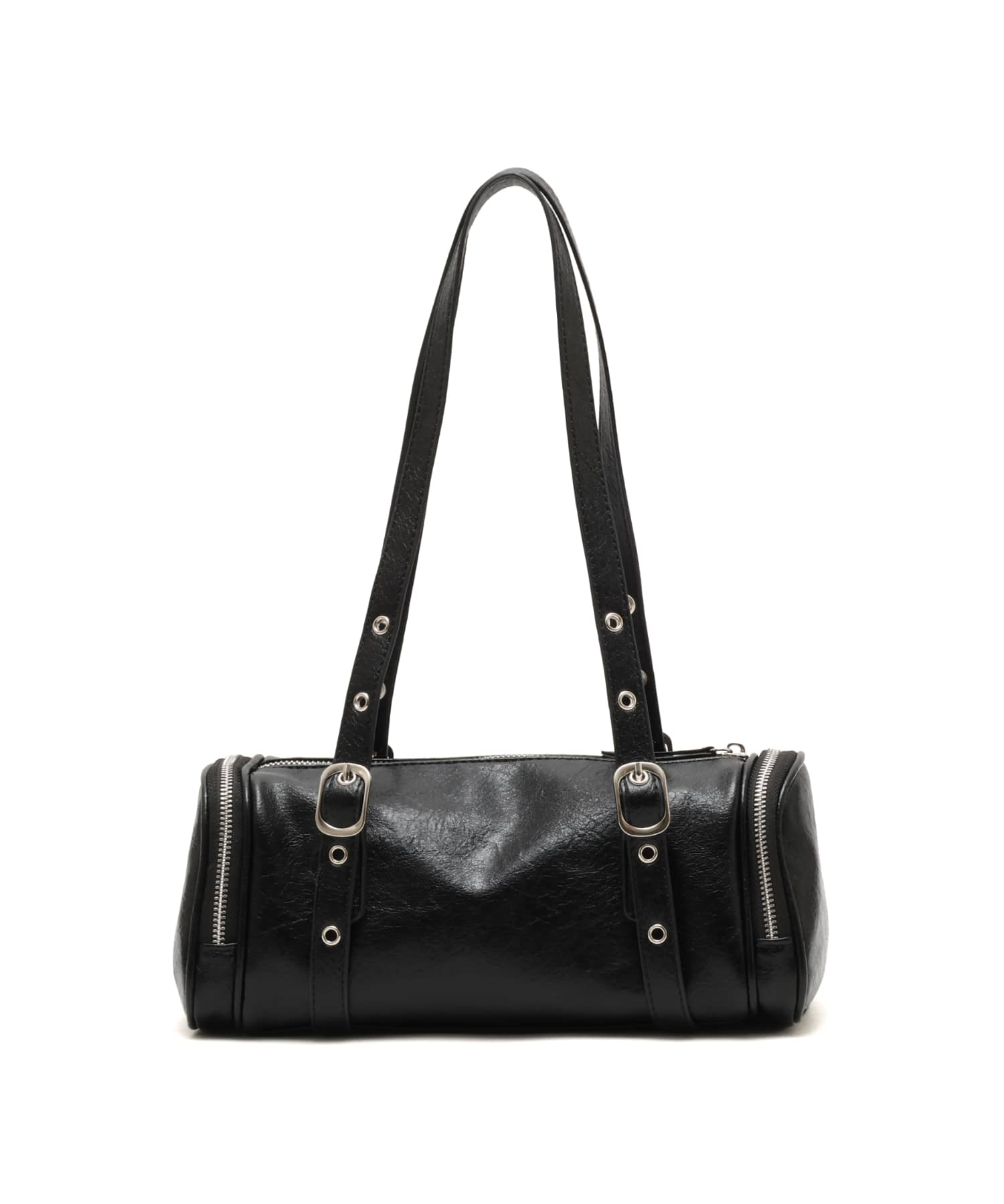 atmos pink Studded Belt Mini Boston Bag BLACKの画像