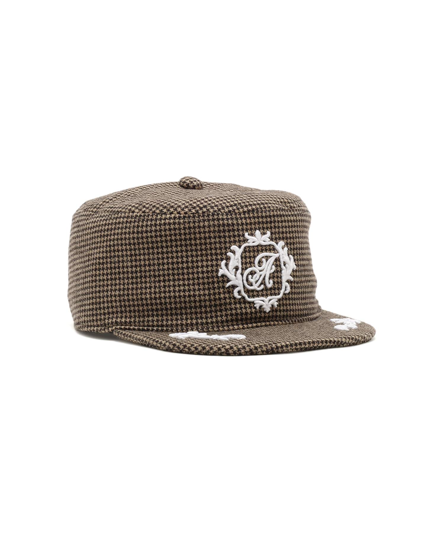 atmos pink Logo Embroidery Work Cap BROWNの画像