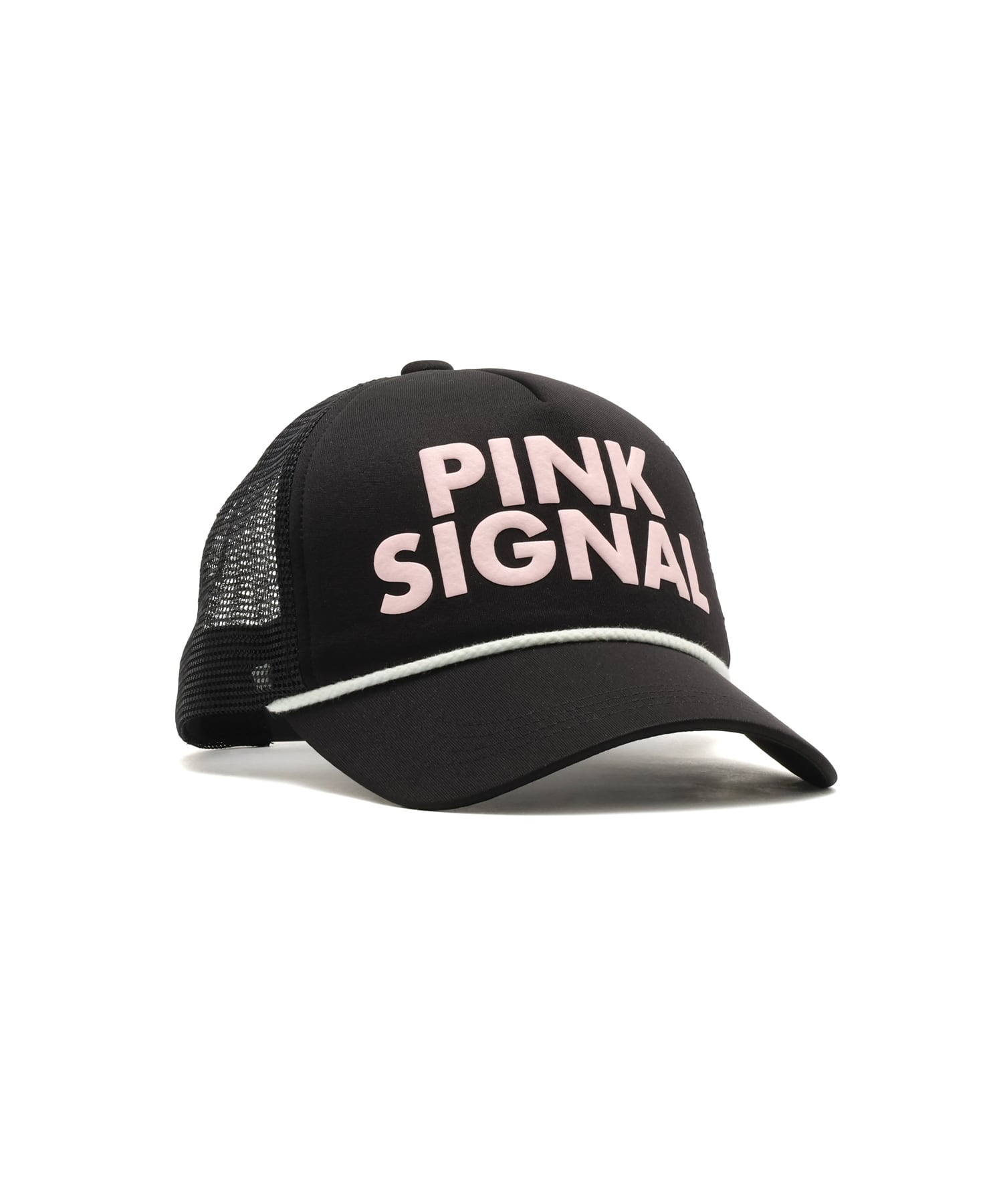atmos pink SIGNAL Logo Cap BLACKの画像