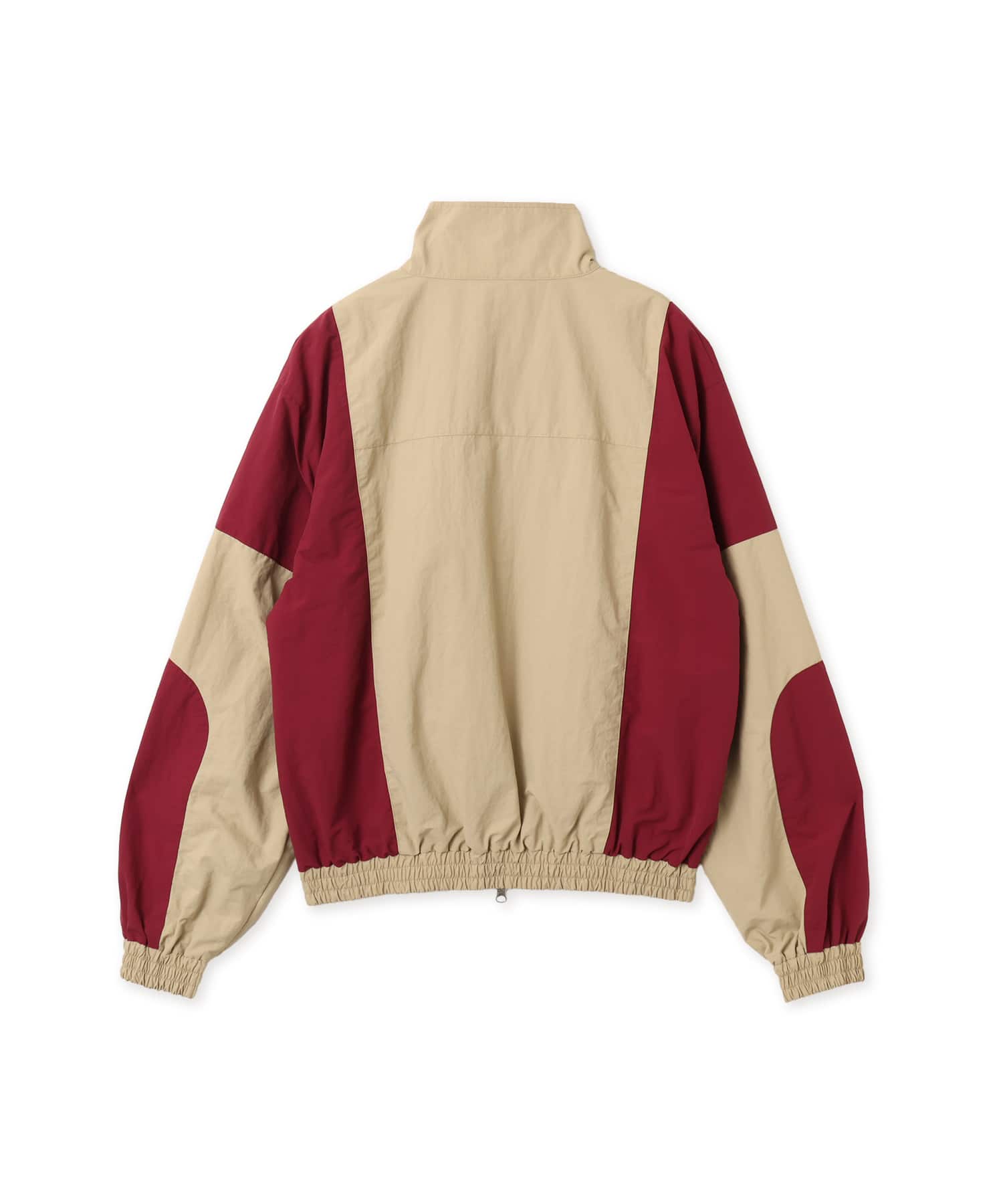 atmos pink Bi-color Track Jacket BEIGEの画像