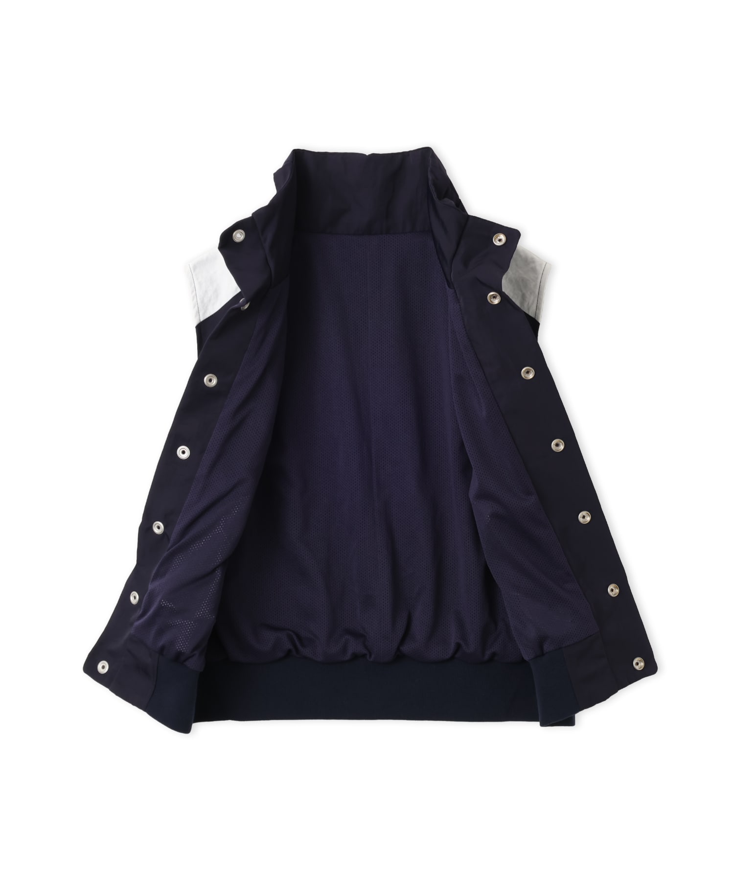 atmos pink Varsity Vest NAVYの画像