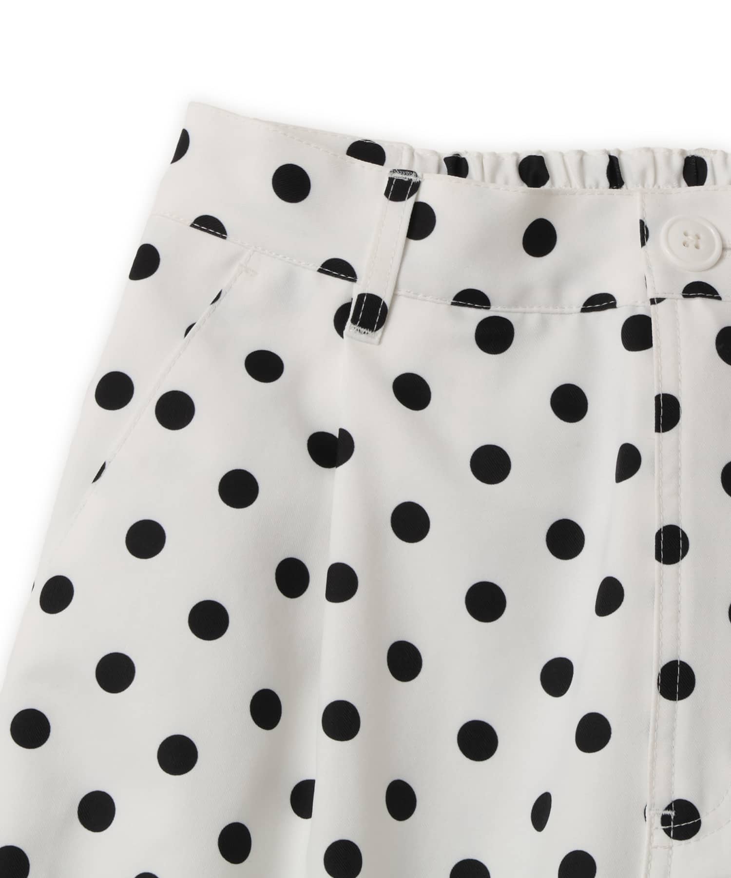 atmos pink Dot Wide Pants WHITEの画像