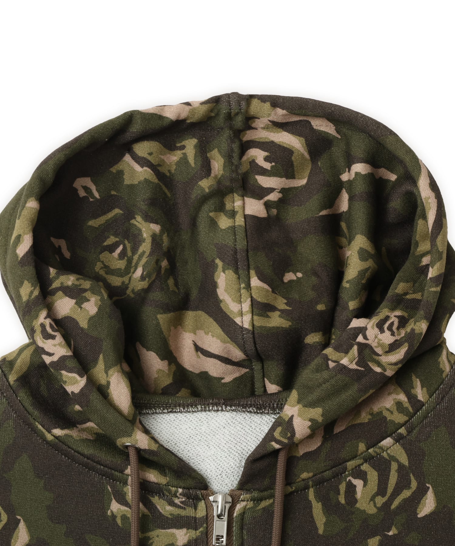 atmos pink Peplum Zip Hoodie CAMOUFLAGEの画像