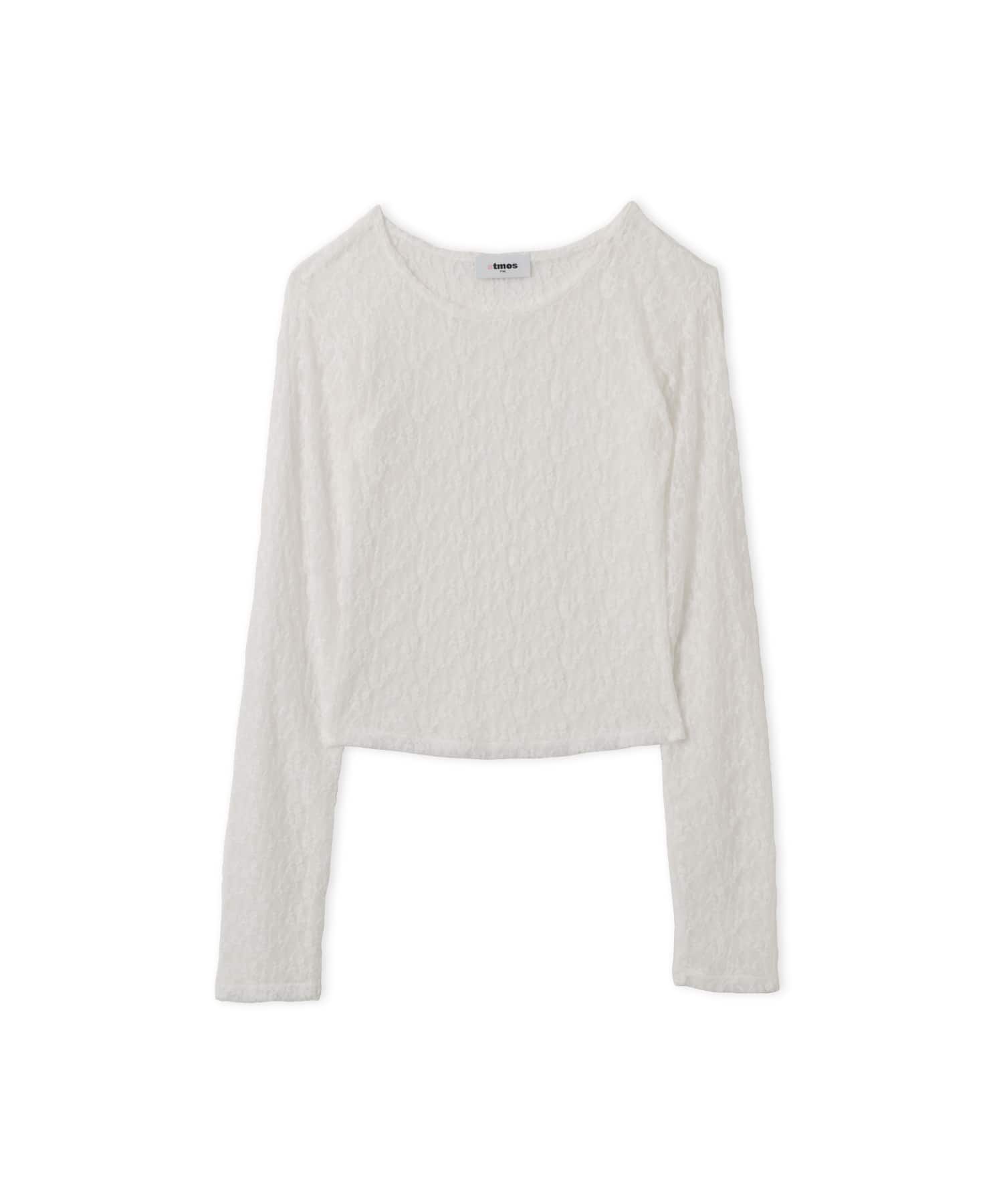 atmos pink Lace LS Top & Camisole Set GRAYの画像