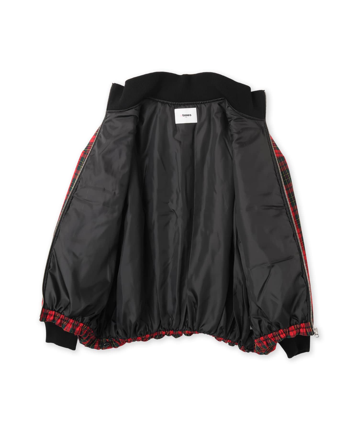 atmos pink Plaid Jacket REDの画像