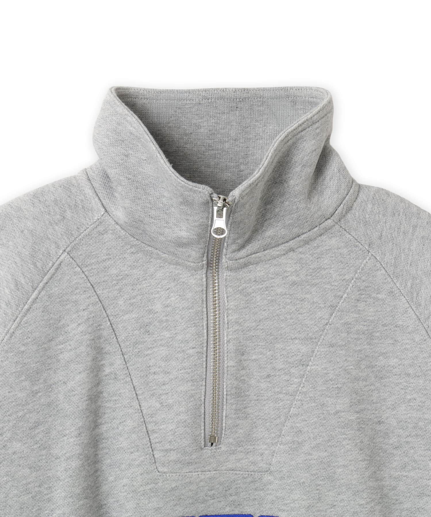 UMBRO x atmos pink Half Zip-Up Sweatshirt GRAYの画像