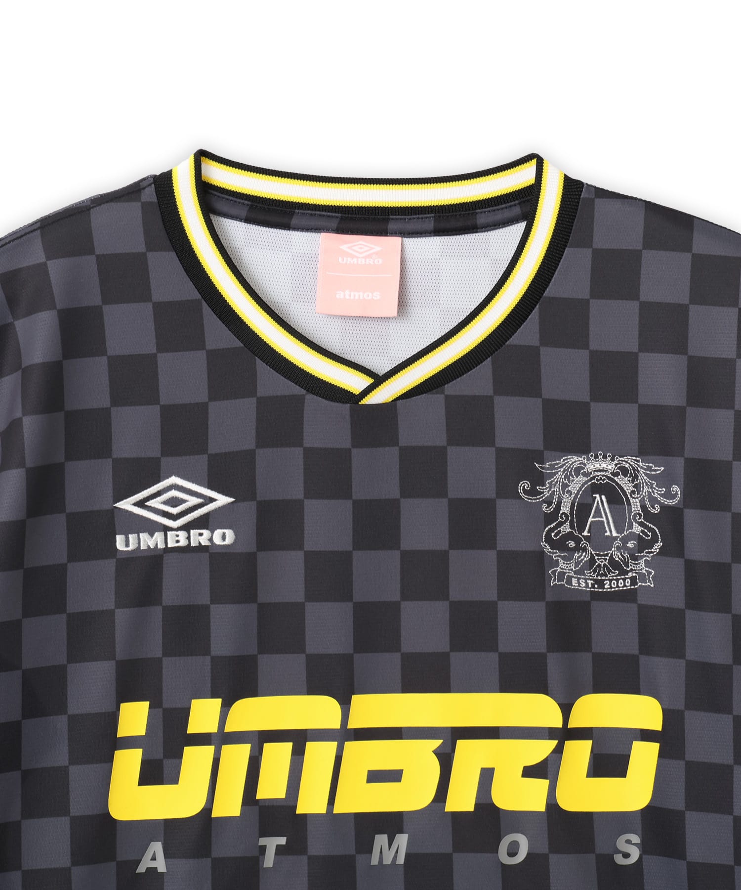 UMBRO x atmos pink SS Game Shirts BLACKの画像