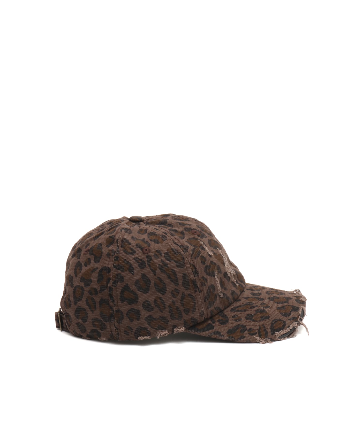 atmos pink Leopard Damage Cap BROWNの画像