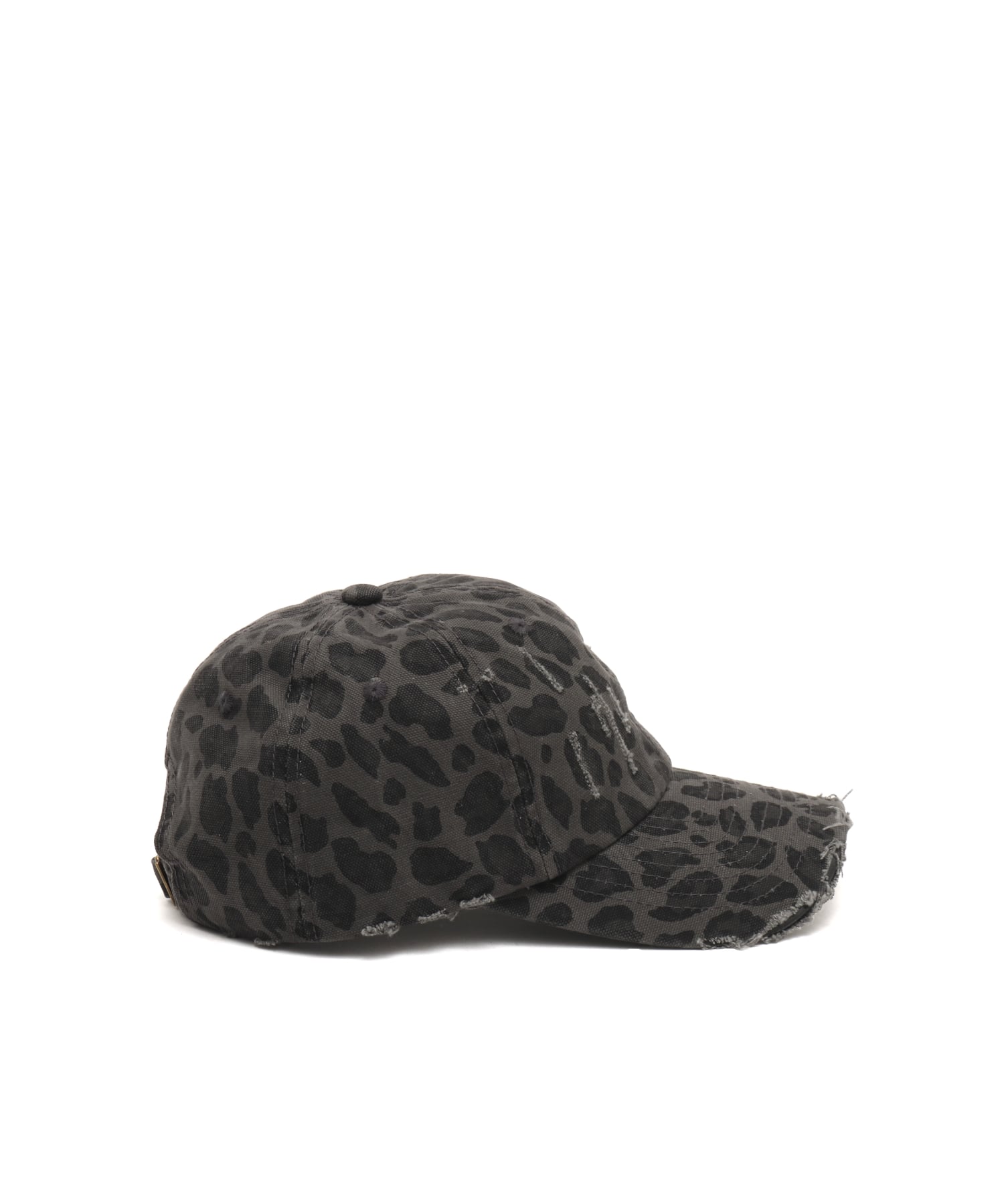 atmos pink Leopard Damage Cap CHARCOALの画像