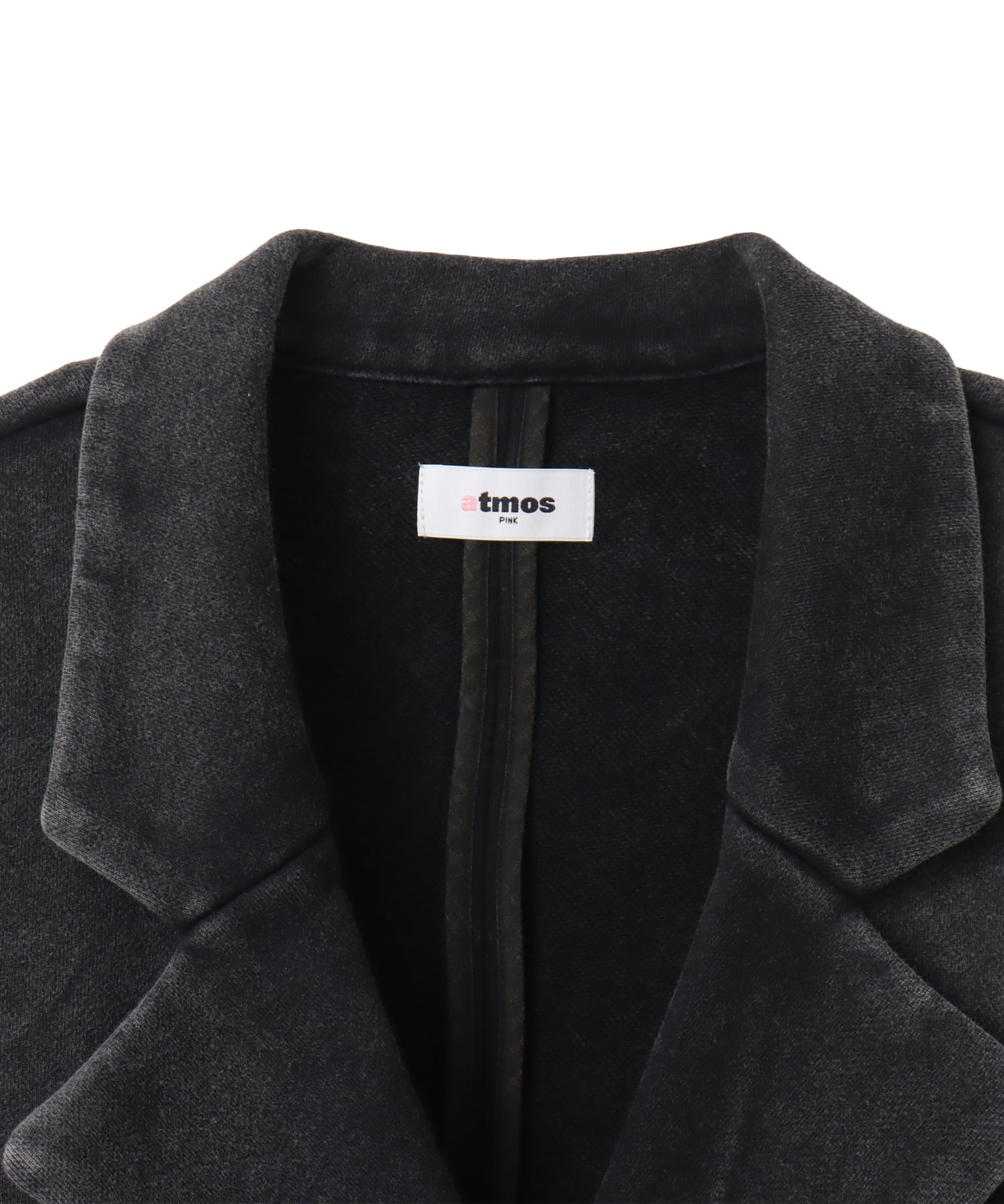 atmos pink Jersey Cropped Jacket CHARCOALの画像