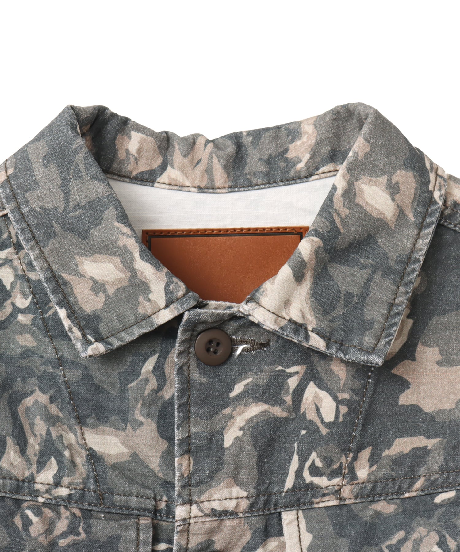 atmos pink Rose Camouflage Jacket KHAKIの画像