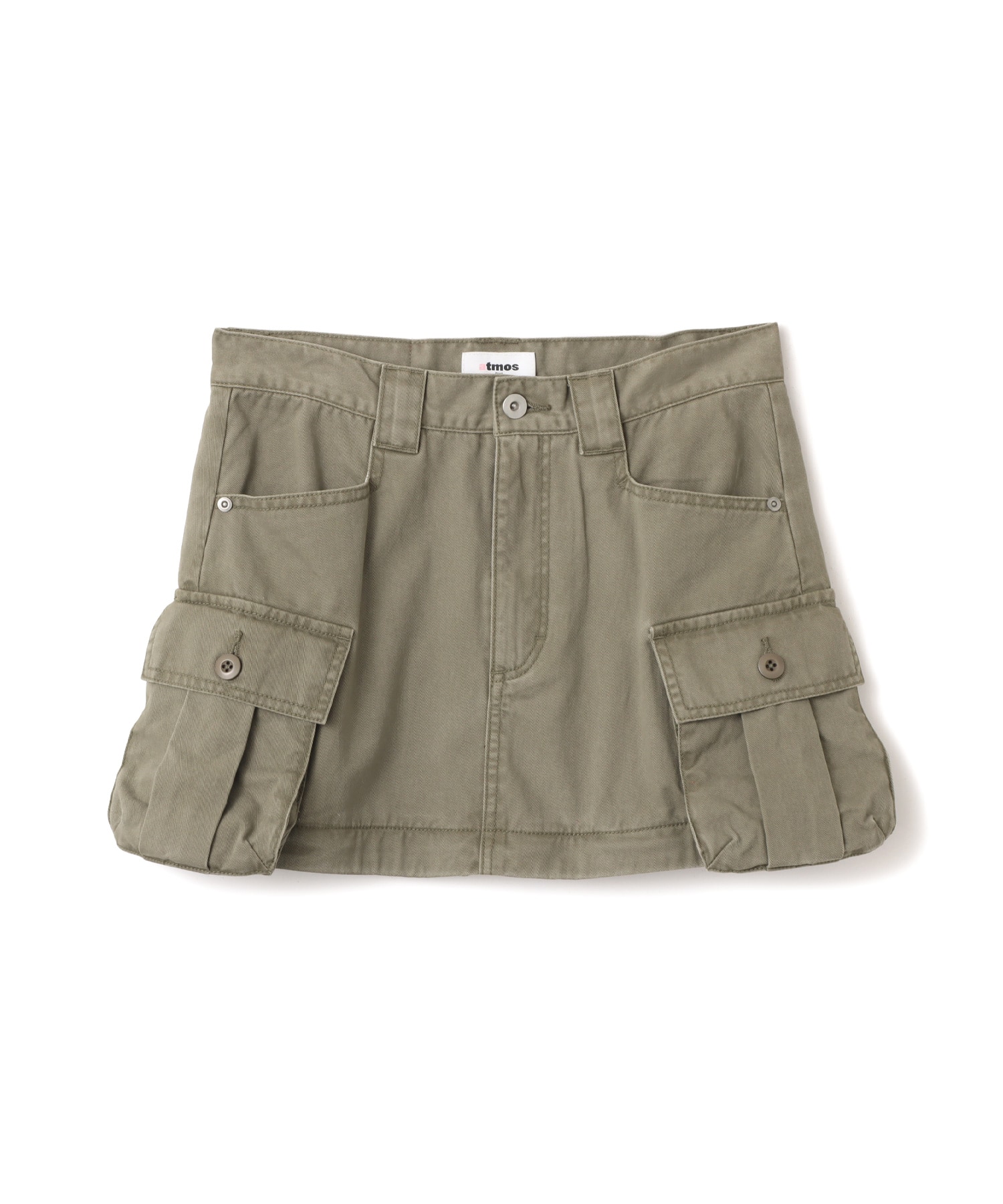atmos pink 2way Military Skirt OLIVEの画像