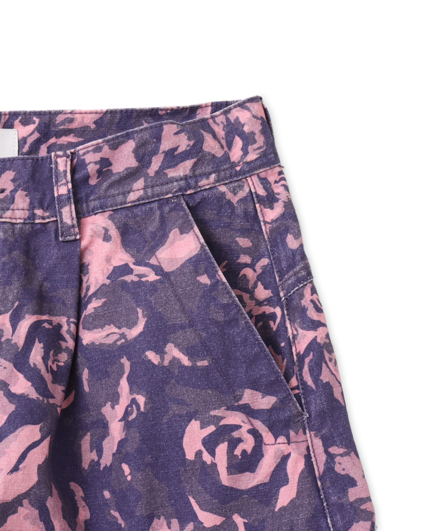 atmos pink Rose Camouflage Half Pants PINKの画像