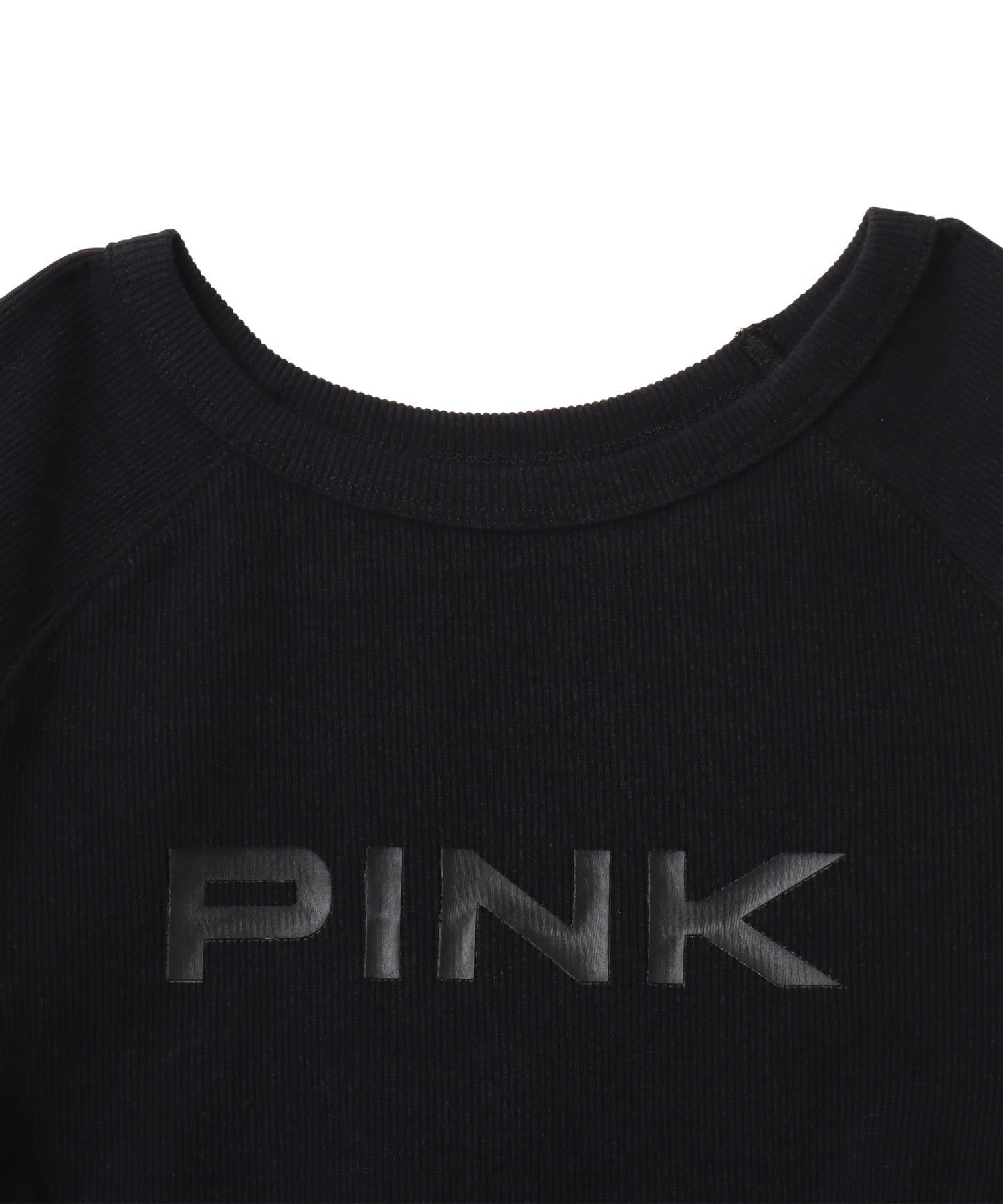 atmos pink Logo T-shirt BLACKの画像