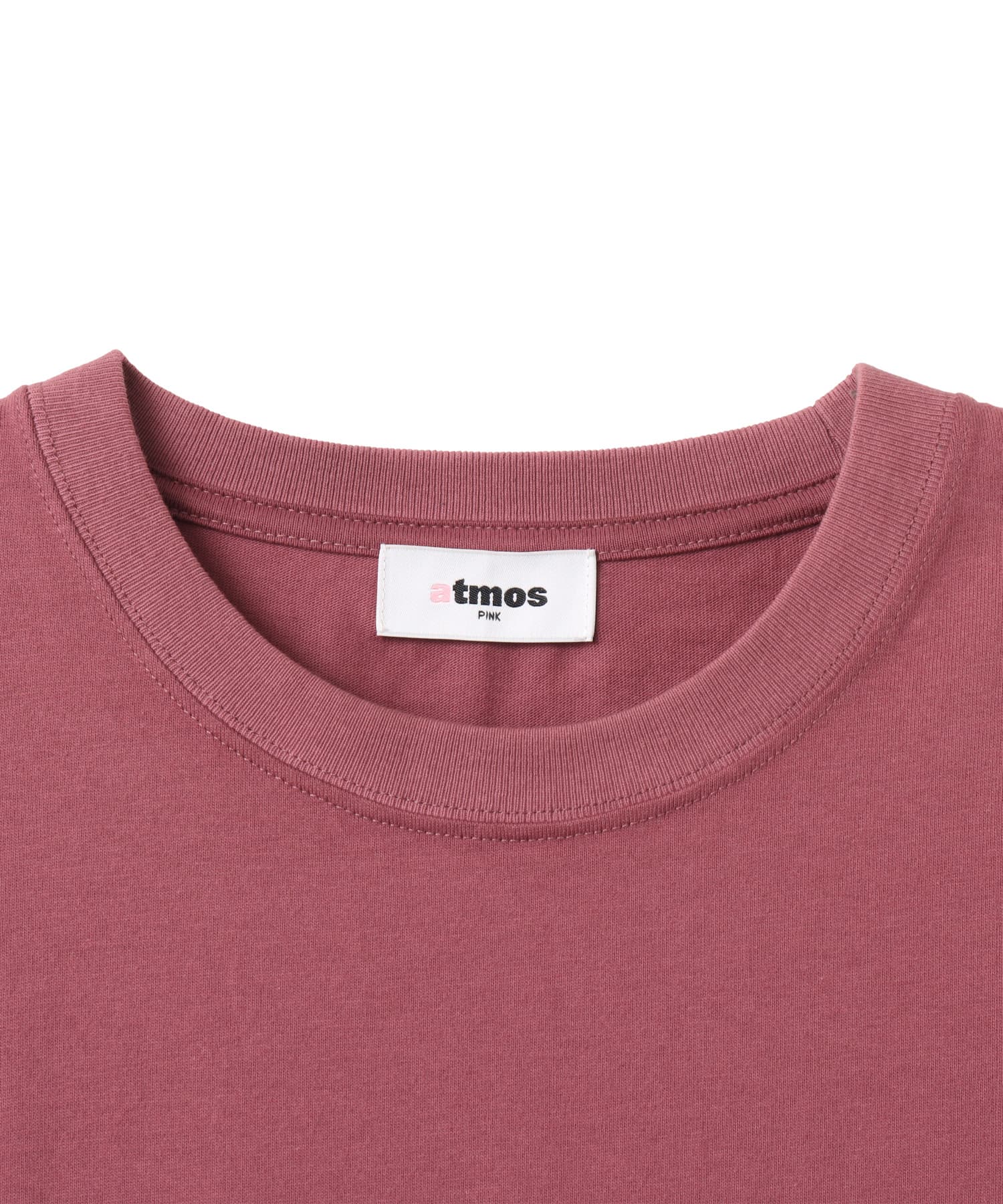 atmos pink Oval Logo T-shirt PINKの画像