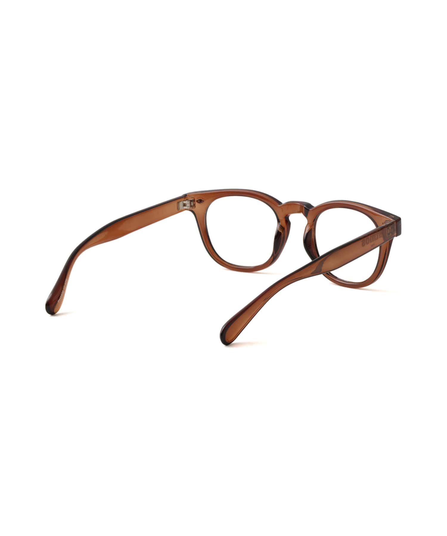 atmos pink Oval Tinted Sunglass BROWNの画像