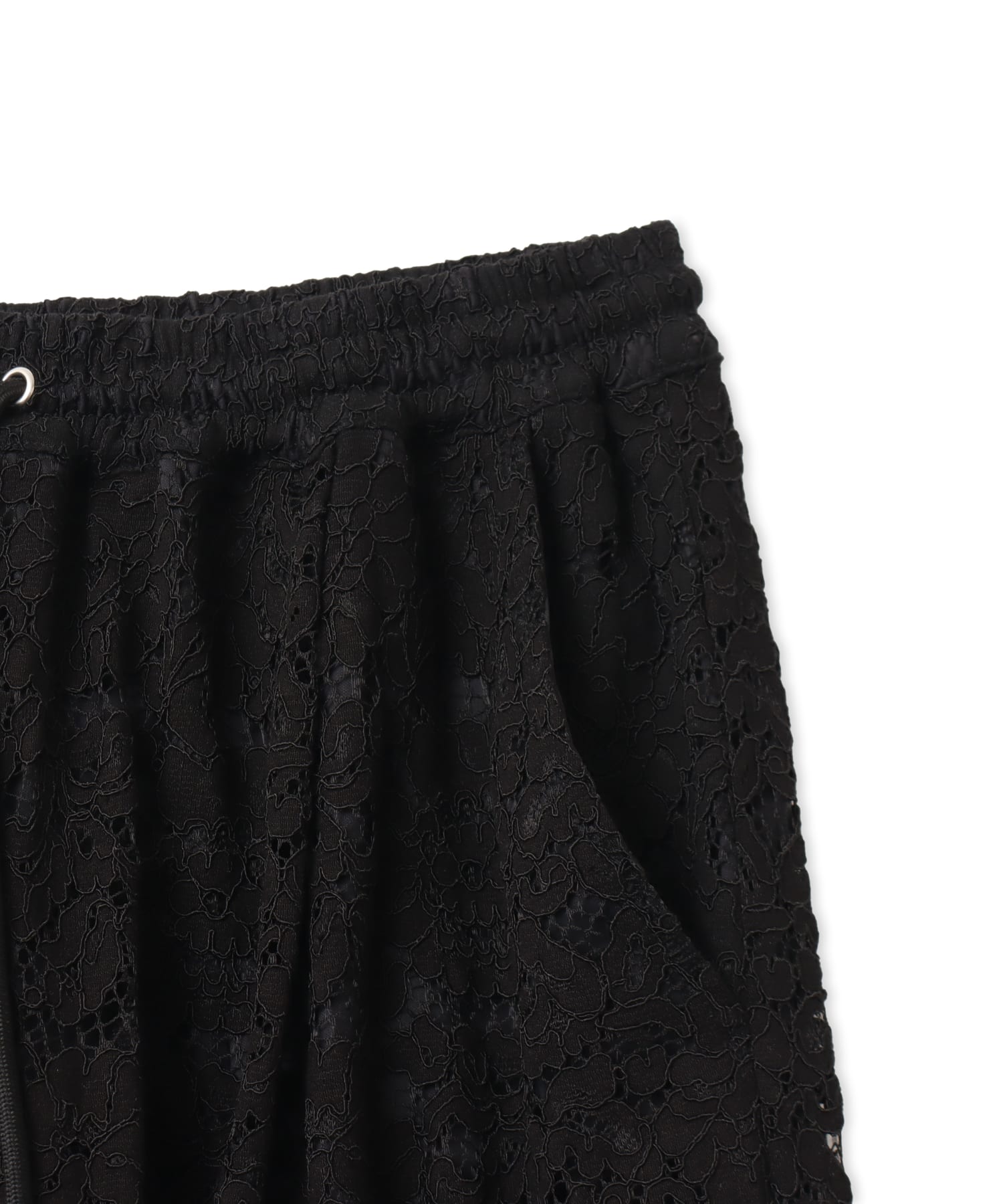 atmos pink Lace Cargo Pants BLACKの画像