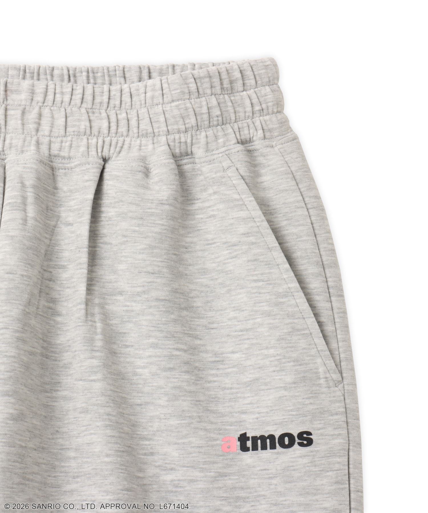atmos pink x HELLO KITTY Sweat Pants GRAYの画像