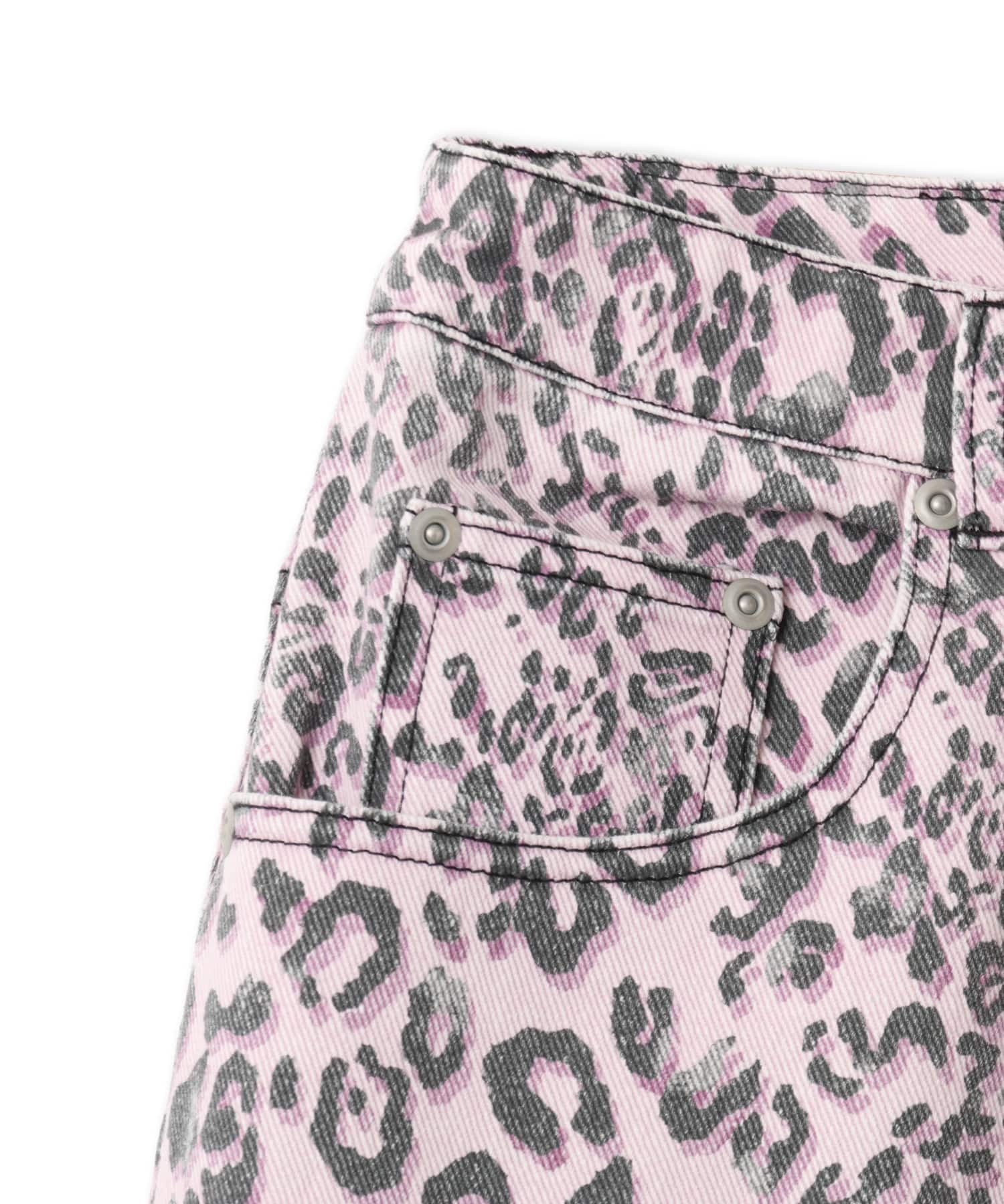 atmos pink Leopard Curve Pants PINKの画像
