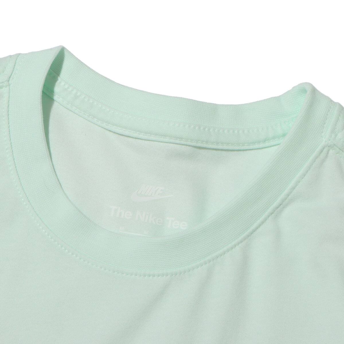 NIKE AS M NSW CLUB TEE BARELY GREEN/BLACK 21SU-Iの画像