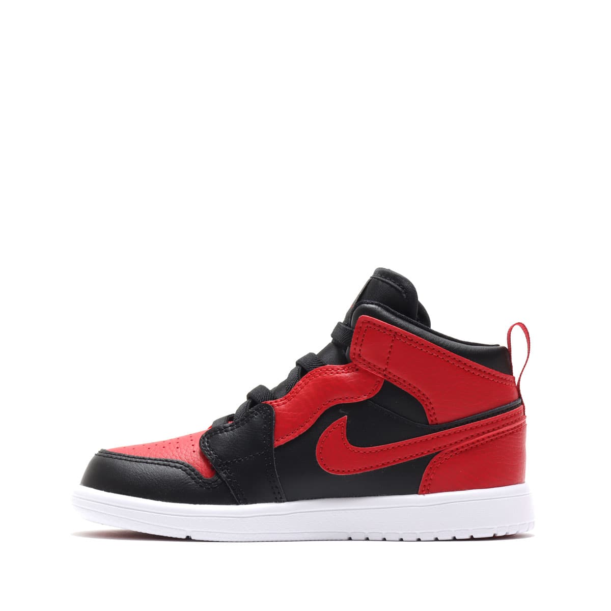 JORDAN BRAND JORDAN 1 MID ALT (PS) BLACK/GYM RED-WHITE 20HO-I