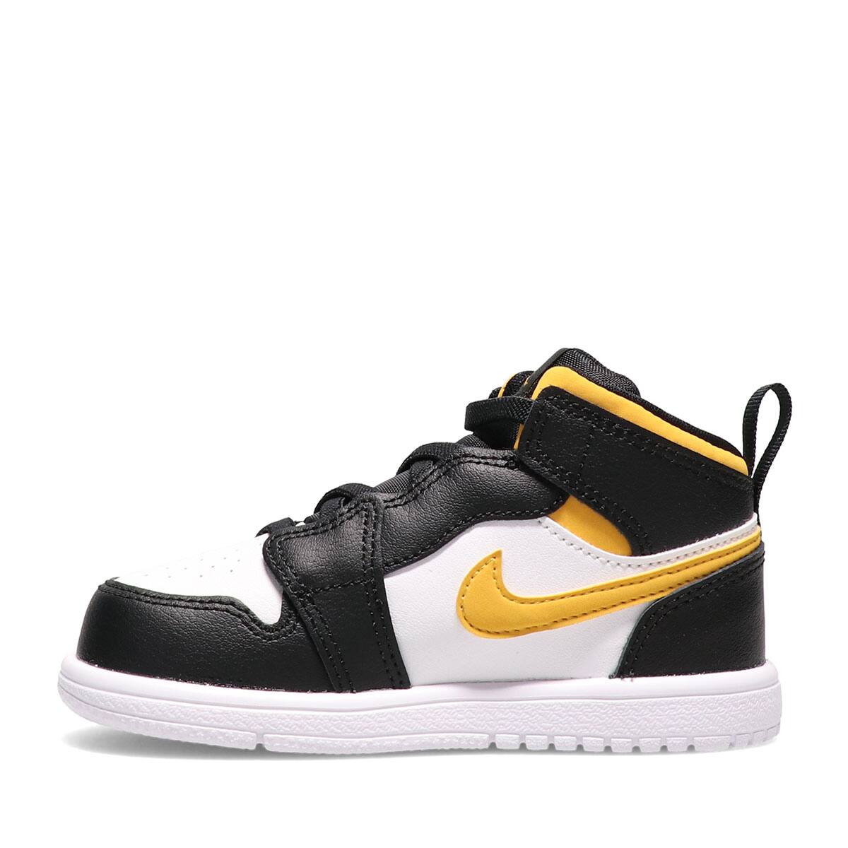 JORDAN BRAND JORDAN 1 MID ALT (TD) WHITE/POLLEN-BLACK 21FA-Iの画像
