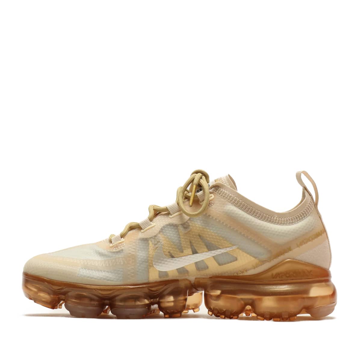nike vapormax cream and gold