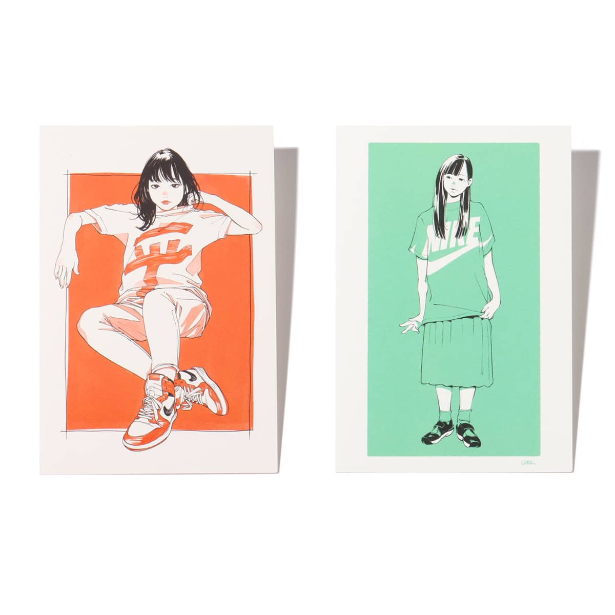 Anicoremix Gallery Sneaker GIRL ポストカード (10P 1セット