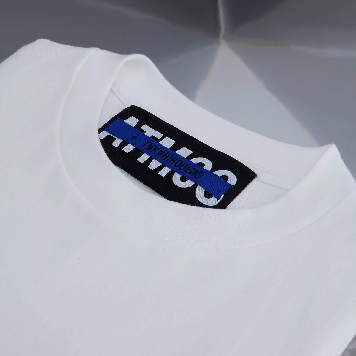 A-GIRLS ATMOS Pinnacle Short Sleeve Line Tee WHITE