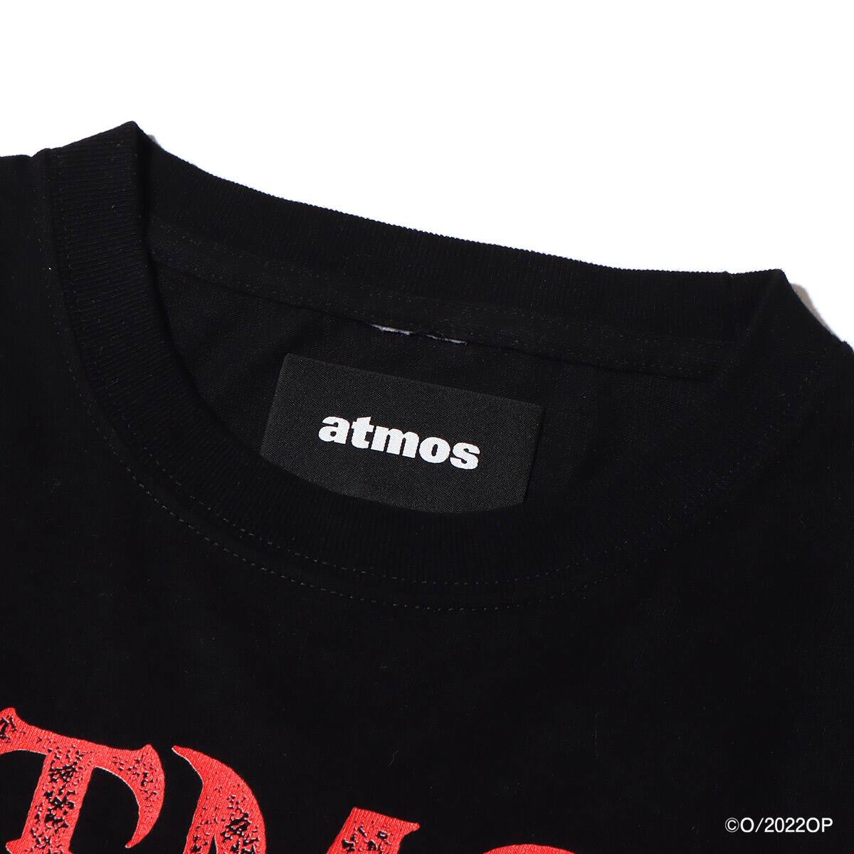 atmos OP FILM RED TEE ブラック 22FA-S