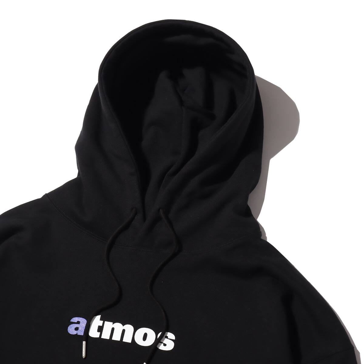 atmos LOGO HOODIE BLACK 20FA-I