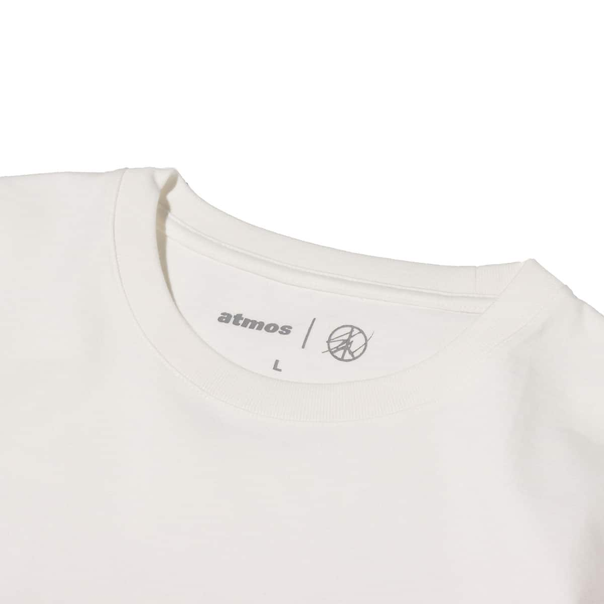 atmos x SeanWotherspoon EMBROIDERY TEE WHITE 20SP-S