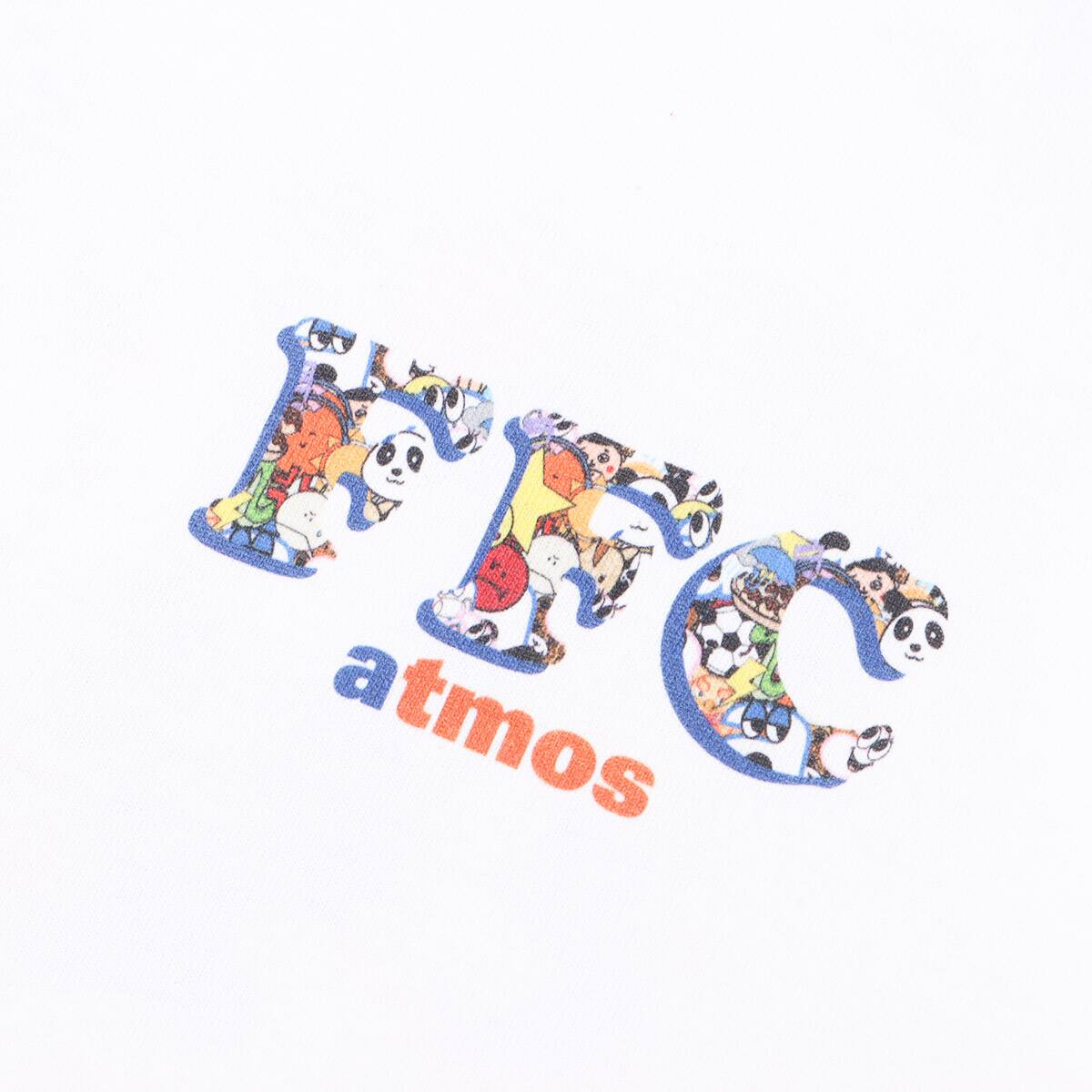 atmos × FFC EMOJI TEE WHITE 21SU-I