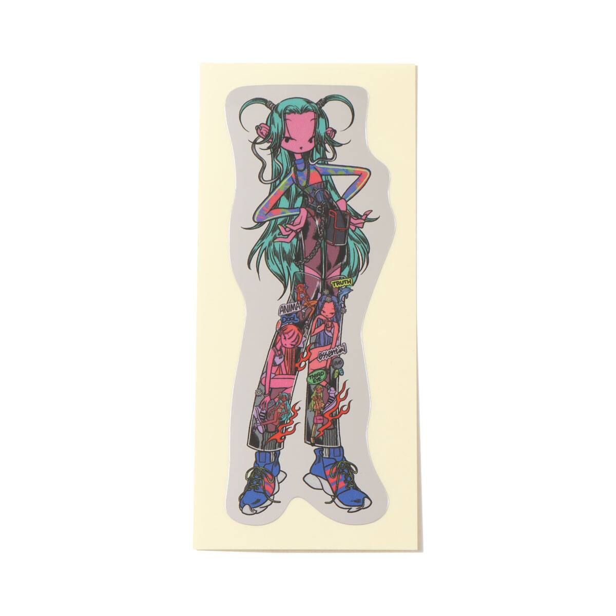 atmos pink JENNY KAORI STICKER GREENの画像