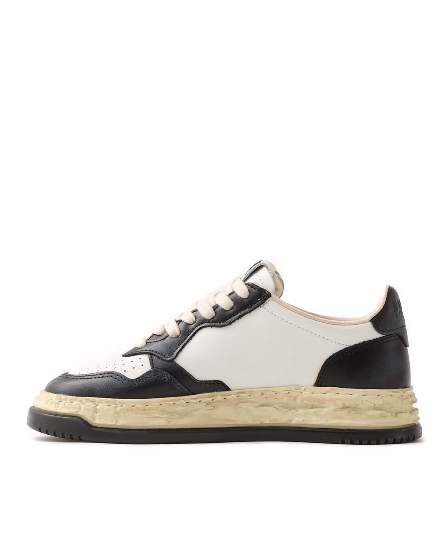 AUTRY SUPVINT LOW WOM MIHARA YASUHIRO WHT/BKの画像