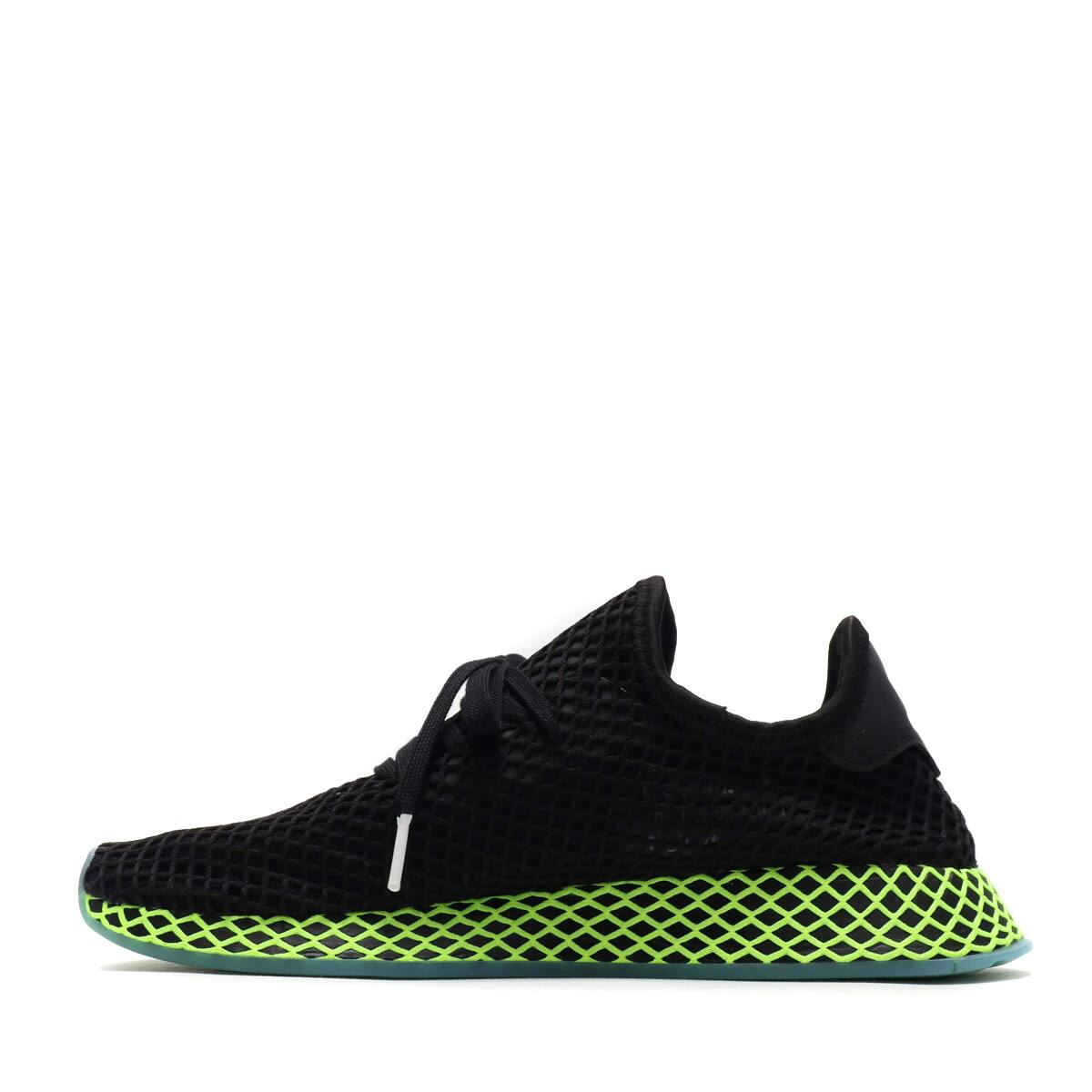 adidas deerupt runner black ash blue