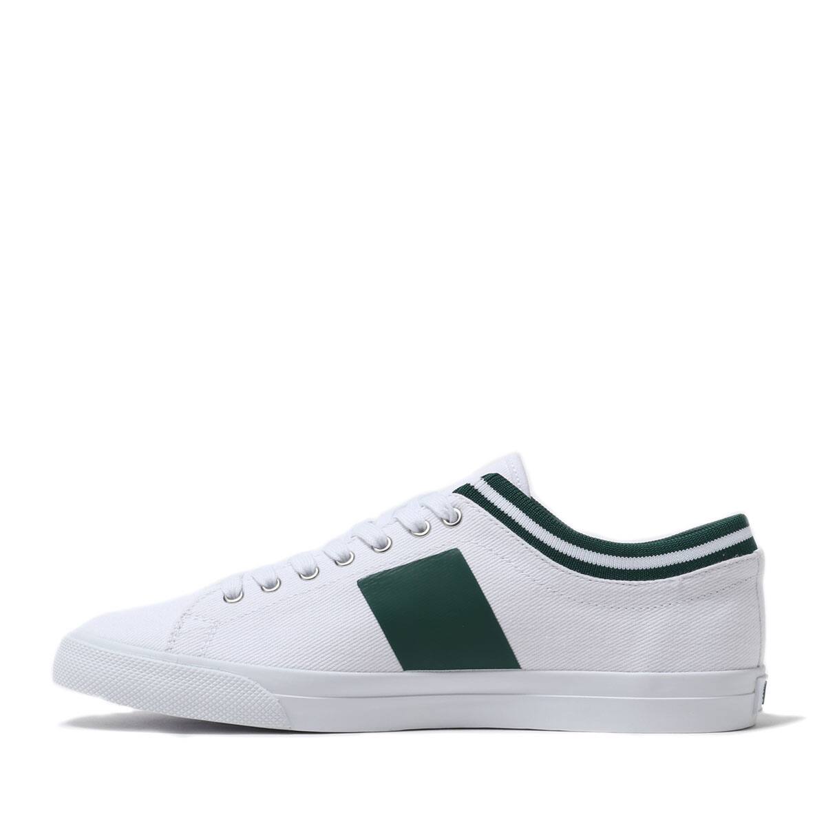 FRED PERRY UNDERSPIN TIPPED CUFF TWILL WHITE/WHITE 20SP-I