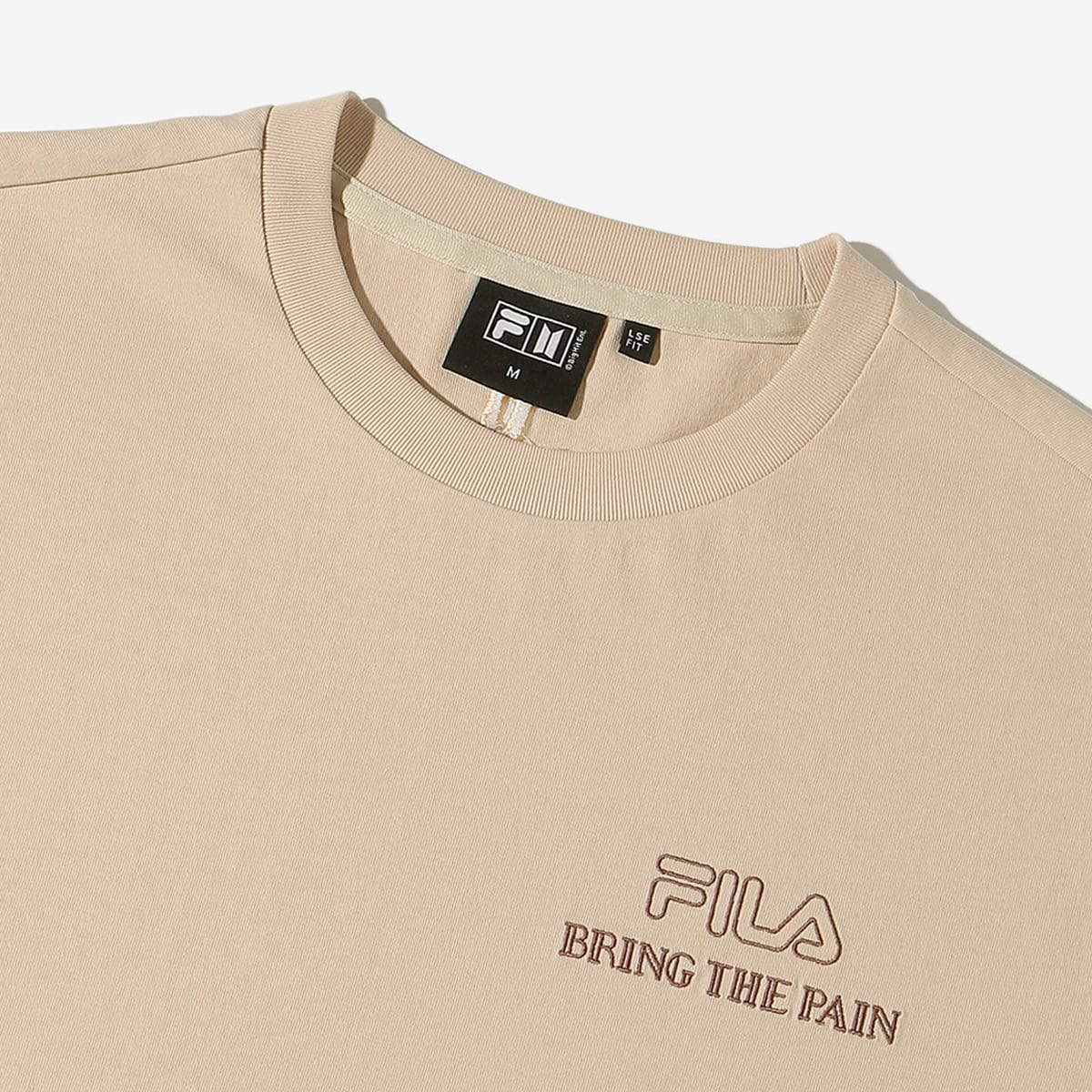 Fila Bts On T Shirts Beige 21ss I