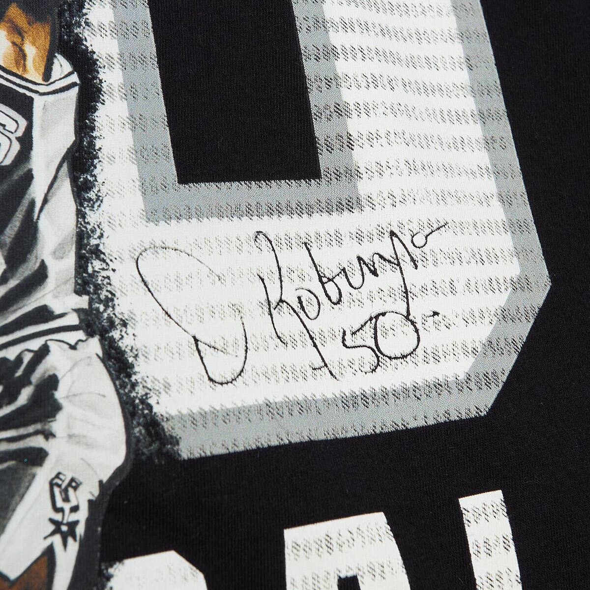 Mitchell & Ness HWC CARICATURES SPURS D.ROBINSON BLACK 23SU-Iの画像