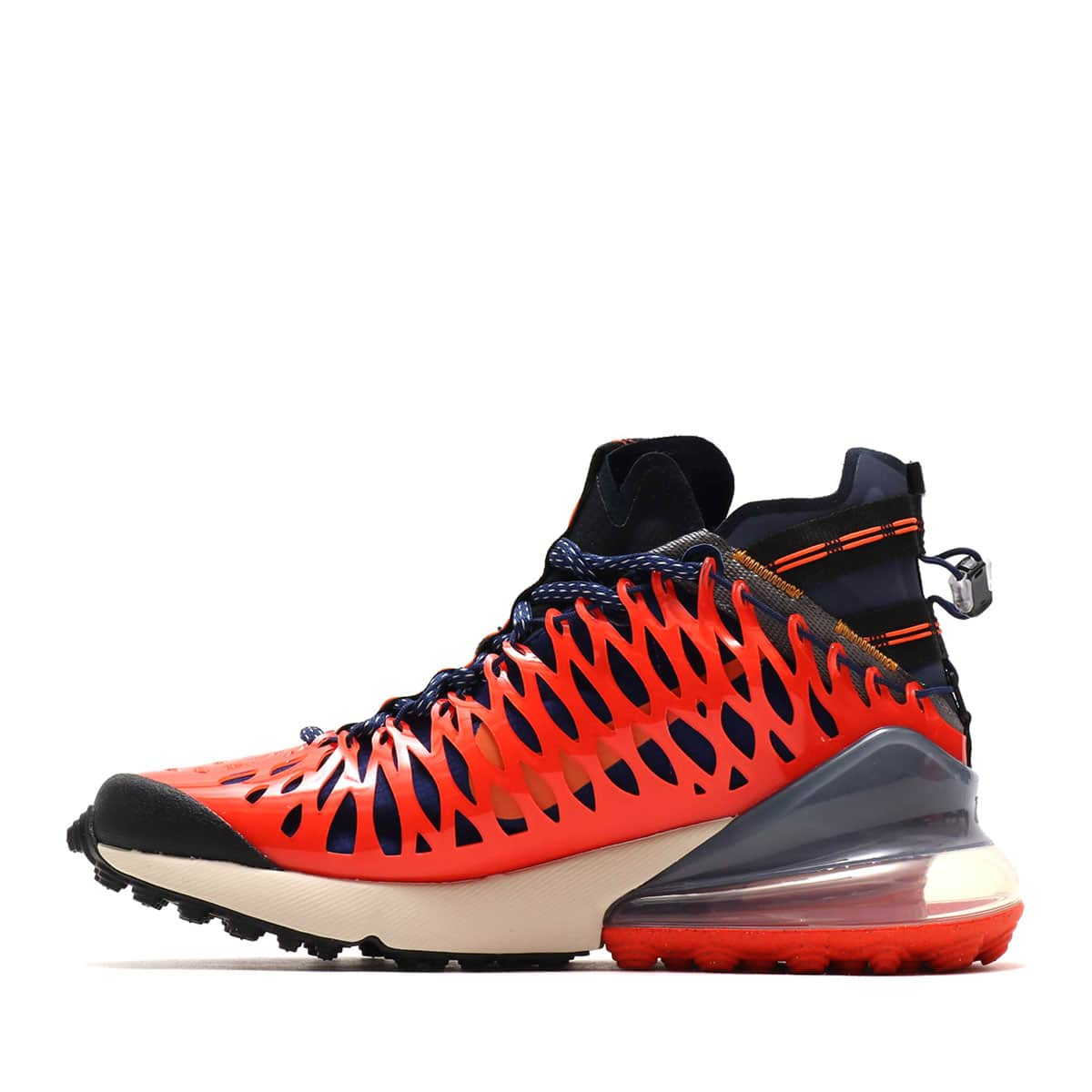 nike air max 270 ispa blue void & terra orange