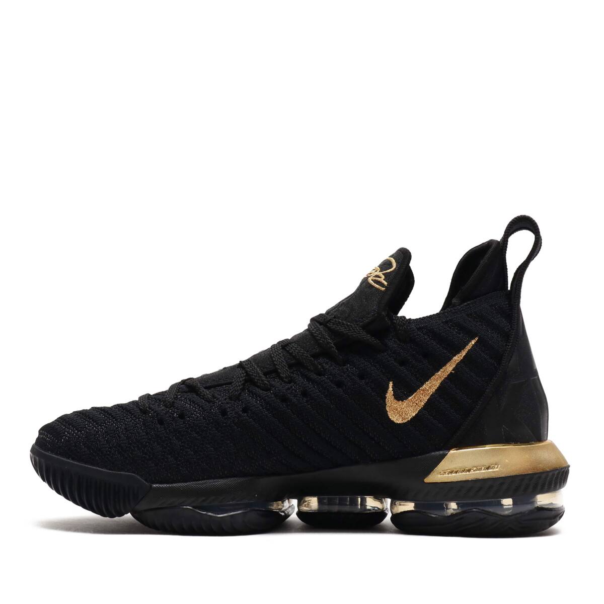 lebron xvi black and gold