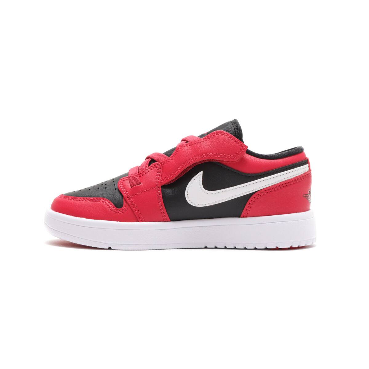 JORDAN BRAND JORDAN 1 LOW ALT (PS) BLACK/WHITE-VERY BERRY 21FA-Iの画像