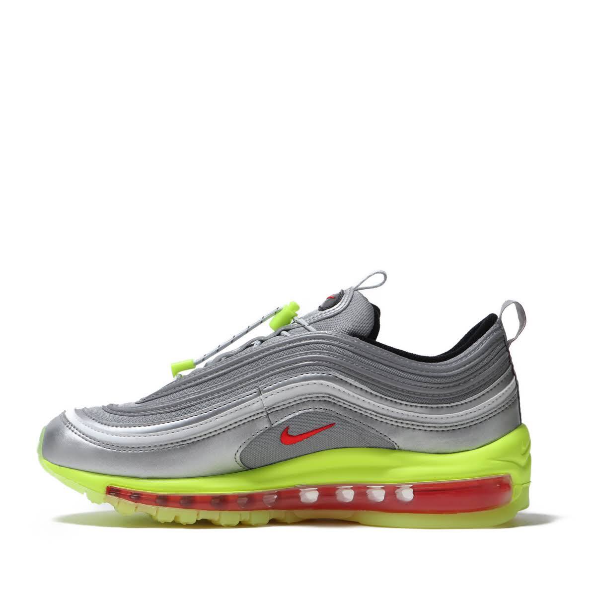 NIKE AIR MAX 97 RFT ナイキ エア マックス 97 RFT GS (METALLIC Nike Air Max 97 Silver Red Volt BQ8437 002 Release Date 2