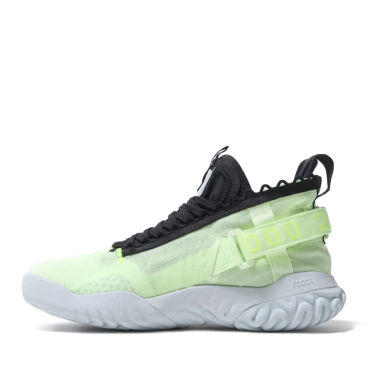 JORDAN BRAND JORDAN PROTO-REACT BARELY VOLT/PURE PLATINUM-BLACK 19FA-I