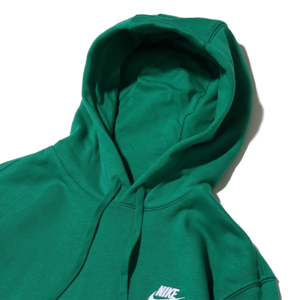 NIKE AS M NSW CLUB HOODIE PO BB MALACHITE/MALACHITE/WHITE 24SP-Iの画像