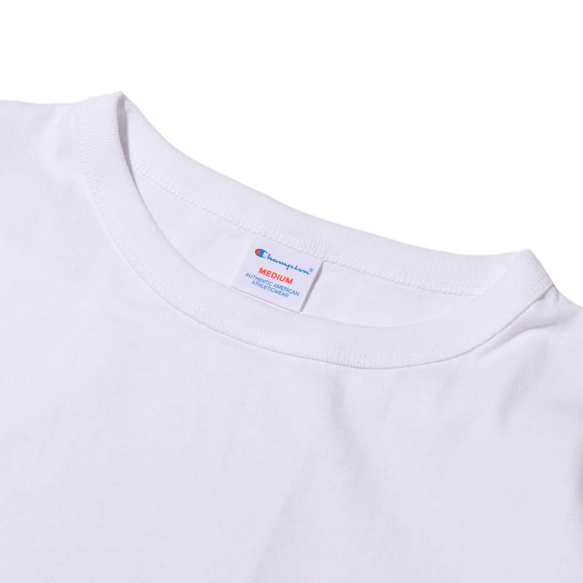 Champion T-SHIRT WHITE×BLACK 20SS-Iの画像