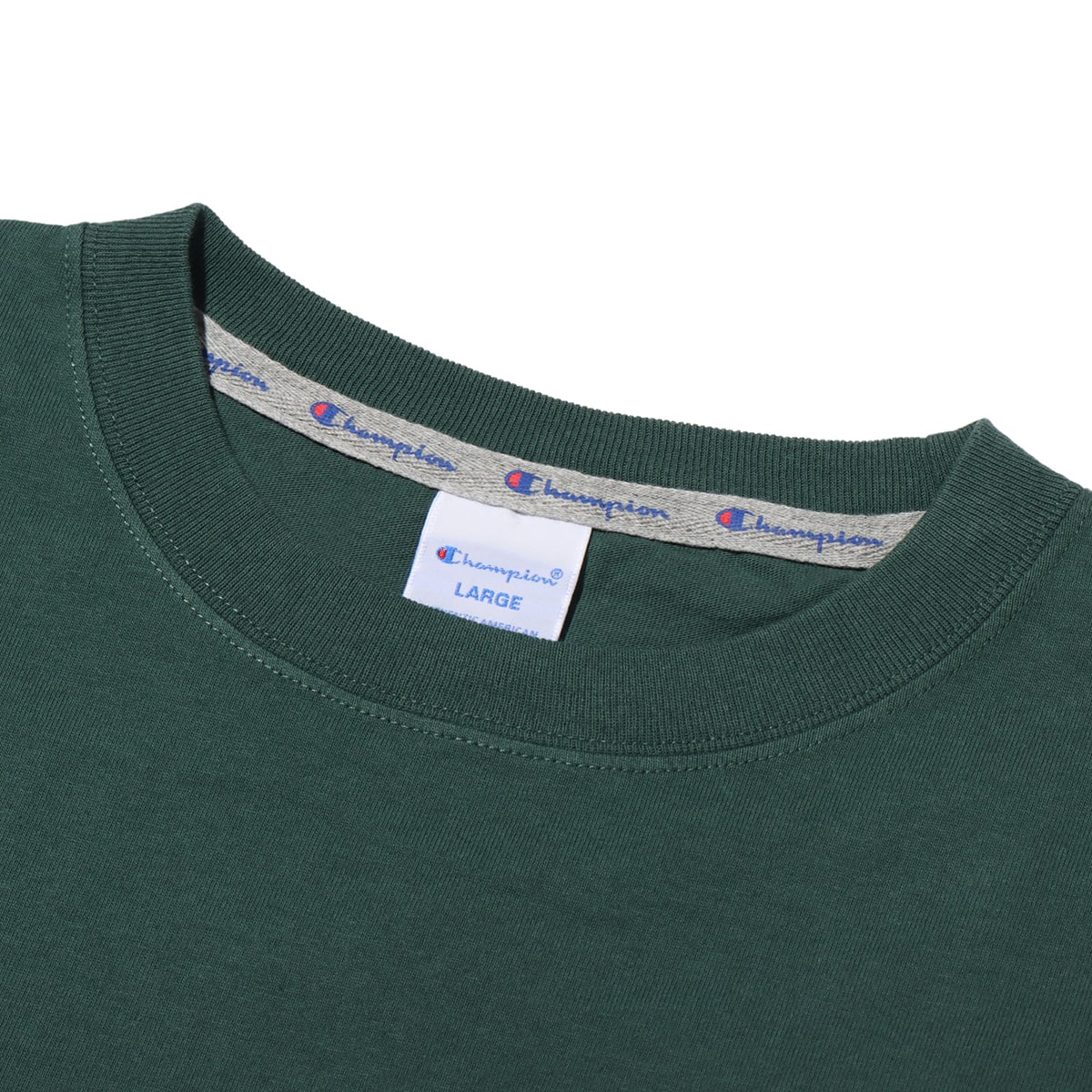 Champion S/S T-SHIRT DARK GREEN 20FW-Iの画像